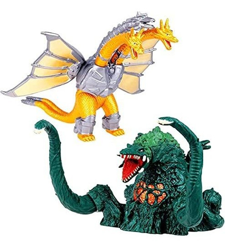 Godzilla Figuras Reyes De Los Monstruos - 2 Piezas, Thvvv