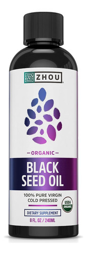 Aceite Organico Semilla De Comino Negro Pura Nigella Sativa 