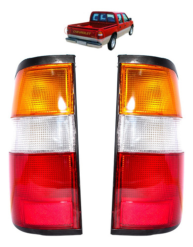 Par Farol Trasero Para Chevrolet Luv 1997 - 2001