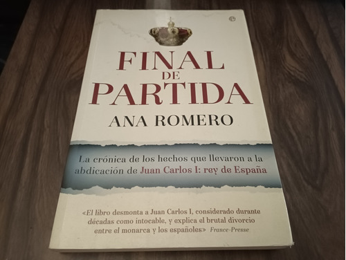 Final De Partida Ana Romero Libro Usado