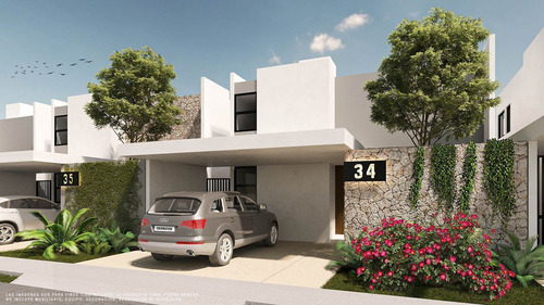 Casa En Venta  Mérida Yucatán, Privada Arbelia  Conkal