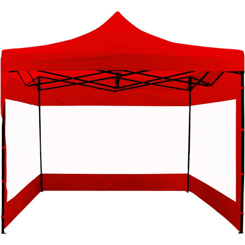 Carpa Plegable 3x3 M Con Paredes Transparentes Impermeable 6