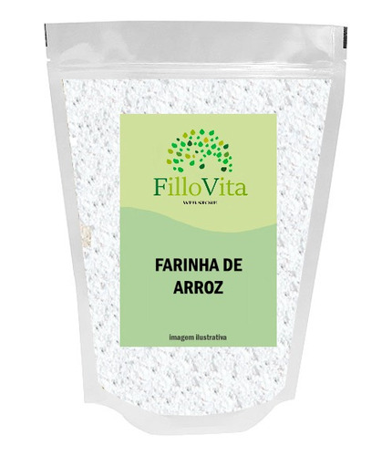 Farinha De Arroz Integral Fillovita - Embalagem De 1 Kg