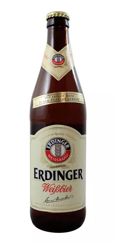 Cerveza Clara Erdinger Weissbier Botella De 500 Ml