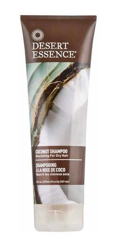 Desert Essence, Shampoo De Coco Orgánico 237ml