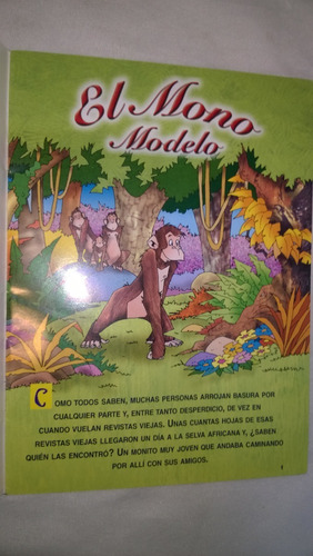 El Mono Modelo Colección Fabulandia Editorial Latinbooks-#20 | MercadoLibre