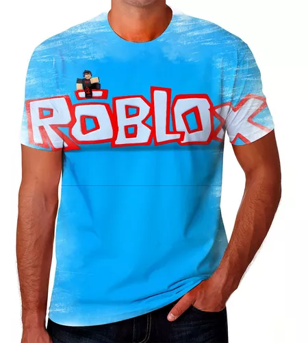 Camiseta Roblox Infantil Juvenil Camisa Game Jogo Skins