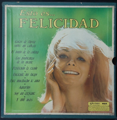 Esto Es Felicidad (box Set) 9 Discos Lp Acetato 84 Canciones