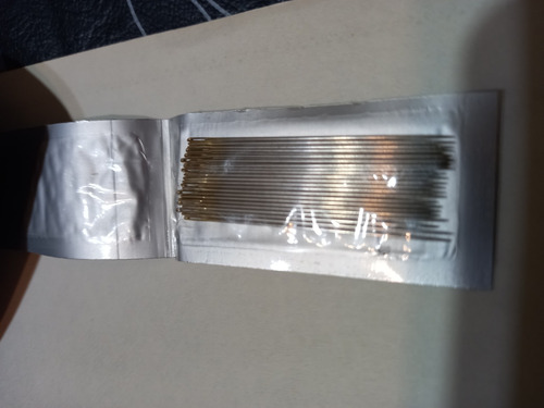 150 Alfileres 3cm 30mm Acero + 25 Agujas Ojo Dorado N 7 Caba