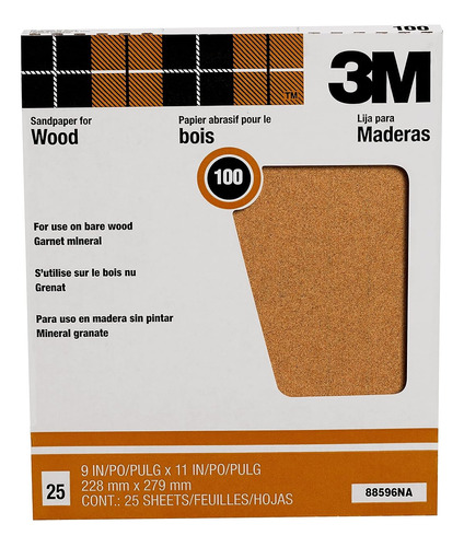 3m Safety 99404na  - Papel De Lija, 1 Unidad