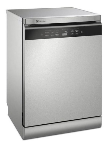 Lavavajilla Electrolux Ehfe14t5mscus 14 Servicios Color Plateado