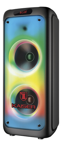 Bafle Msa-2016 Negra, Usb Kaiser Color Negro