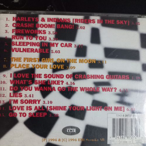 Cd Roxette Crash Boom Bang Impecable Edición Limitada (Usado)