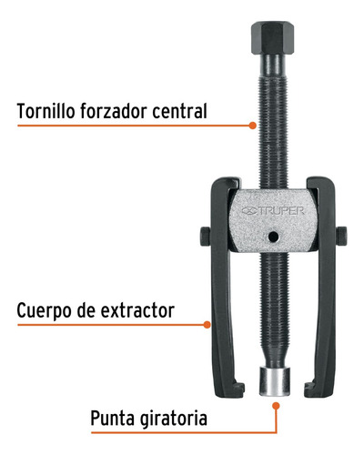 Extractor De Poleas Pata De Cabra Truper 14501
