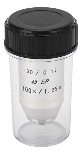 Lente De Objetivo Acromático Para Microscopio 100x Standard