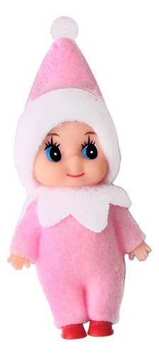 T 5 Pequeñas Muñecas De, Muñecas De Navidad, Lindos Rosa