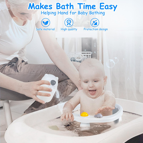 Asiento De Baño Alnuy Para Bebés De 6 A 24 Meses Con Vaso De