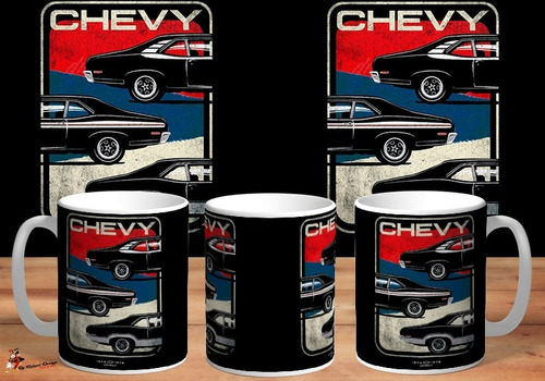 Taza Chevrolet Coupe Chevy Ss 1972 1978 Hd Art