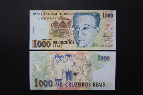 C238 - Cédula 1000 Cruzeiros Reais Fe