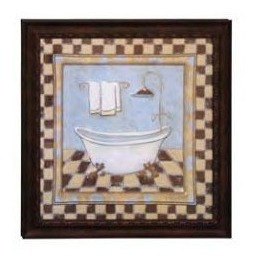 Cuadro Con Diseño De Baño. - Hay De Todo!
