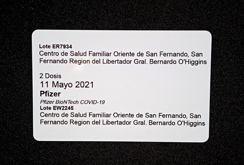 Imagen 4 de 5 de Pase De Movilidad (tarjeta Pvc) Credencial