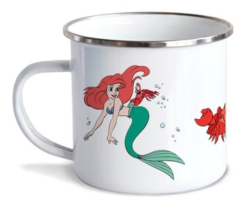 Taza Disney La Sirenita Y Sebastian De Peltre (10oz=300ml)