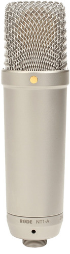 Micrófono Rode NT1-A condensador cardioide silver