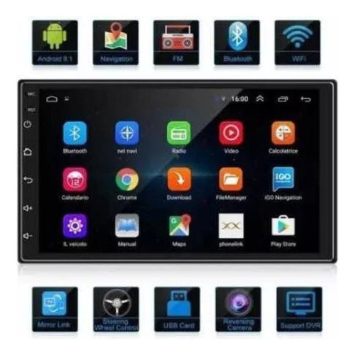 Radio Android 7 Pulgadas 2 Gb Ram 32gb Gps