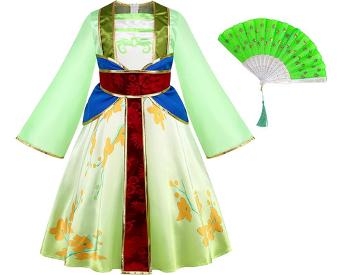Mulan Clothing Girl, Vestido De Princesa De Rol-2024
