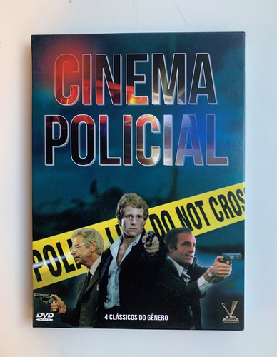Imagem 2 de 3 de Dvd Cinema Policial 4 Clássicos Do Gênero Vol 1 E 2