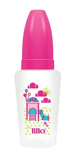 Conjuto Com 3 Mamadeiras Lillo Evolução Rosa 50/120/240ml
