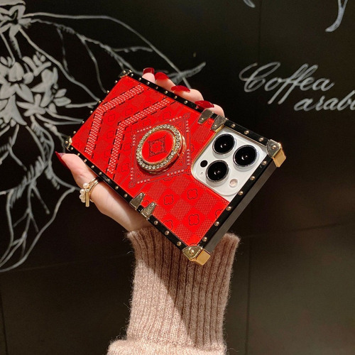 Funda Para iPhone Carcasa Celular Anticaida Case Con Anillo