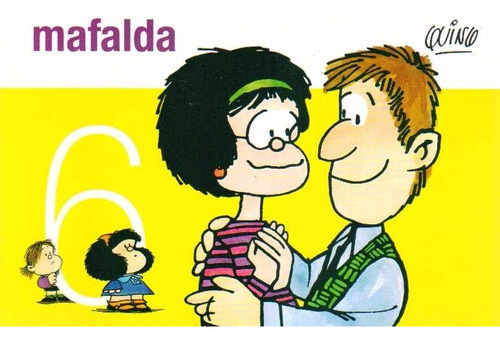 Mafalda 6, de Quino. Mafalda Editorial Ediciones de la Flor, tapa blanda, edición 1 en español, 1999