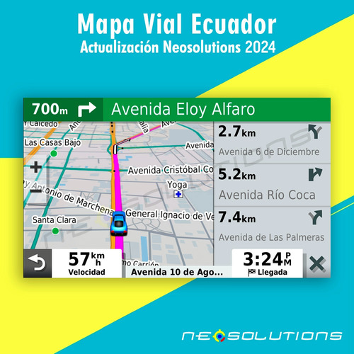 Mapas Gps Vial Ecuador 2024 Garmin Nuvi Drive Zumo Etrex  