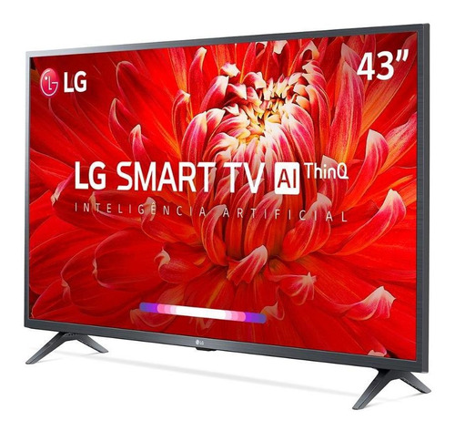 Imagem 3 de 9 de Smarttv LG 43 Full Hd 43lm6370 Ai Dark Iron Gray Bivolt