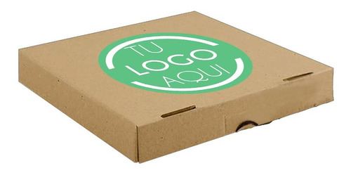 Caja Pizza Carton Kraft  Corrugado Commerce 50 Pzas 30x30 Al