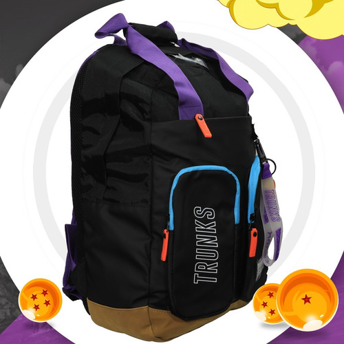 Imagen 3 de 6 de Mochila Trunks Dragon Ball Z Escolar Laptop Edicion Especial