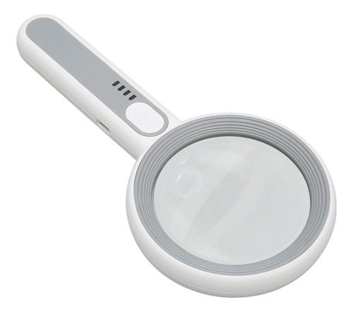 Lupa Iluminada, Led Táctil Ergonómico De 5 X 12 Aumentos, 3