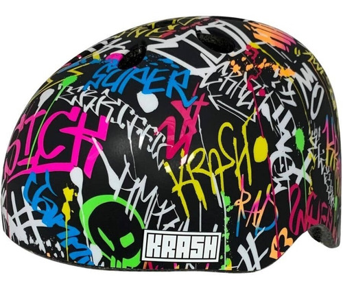 Imagen 1 de 3 de Casco Krash Bike And Skate Para Niños (54-58cm)