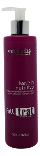 Tratamento Nutrição Full Trat Leave In 240ml Hobety