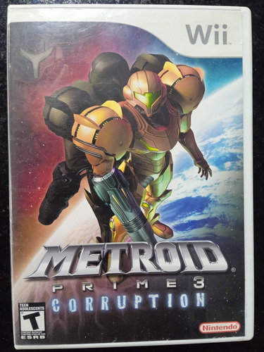 Metroid Prime 3 Corruption Nintendo Wii Original Usado