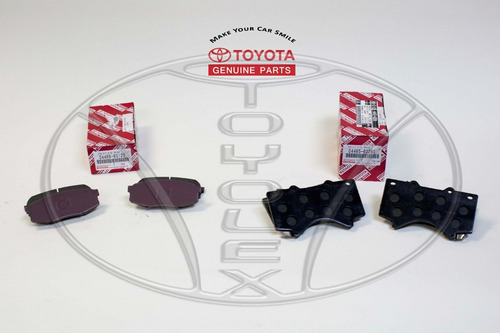 Pastillas Freno Toyota Roraima 2011 2012 2013 5.7 A 15 Dia