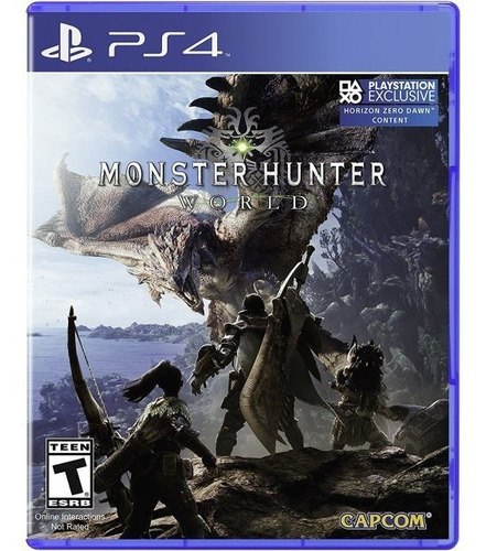 Monster Hunter World Ps4 - Juego Fisico - Prophone