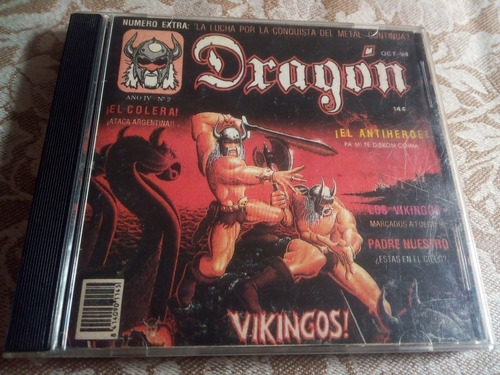 El Dragón Vikingos Heavy-metal Nacional 1era Edicion 