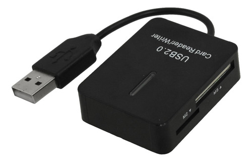 Qtqgoitem Usb 2.0 5 Puerto Hub Lector Tarjeta Memoria Para