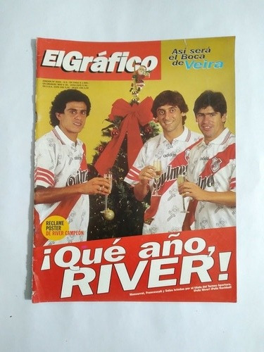 El Grafico 4029 El Año De River 1996 Campeon Apertura 96