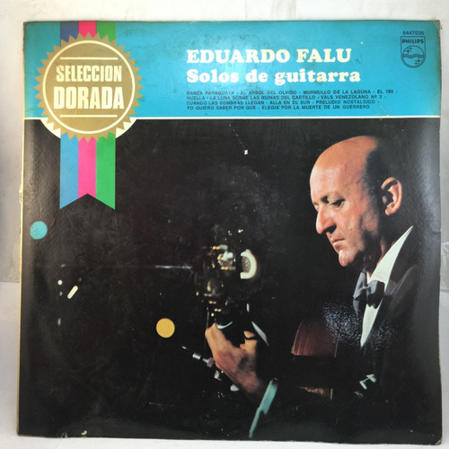 Eduardo Falu - Solos De Guitarra - Guitarra Vinilo Lp