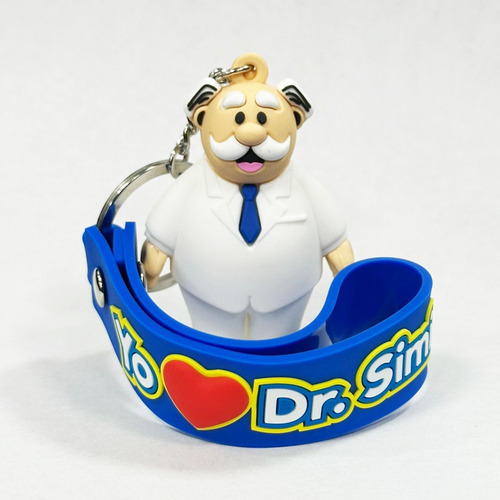 Llavero Dr. Simi Corporativo Pvc Silicón Colgante Doctor