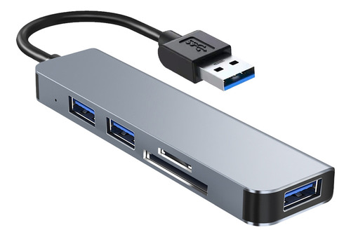 Adaptador Usb 5 En 1 Sd/tf+usb3.0+usb2.0