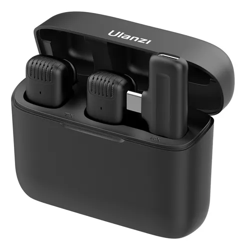 . Ulanzi J12 Micrófono Lavalier Inalámbrico Smartphone Usb